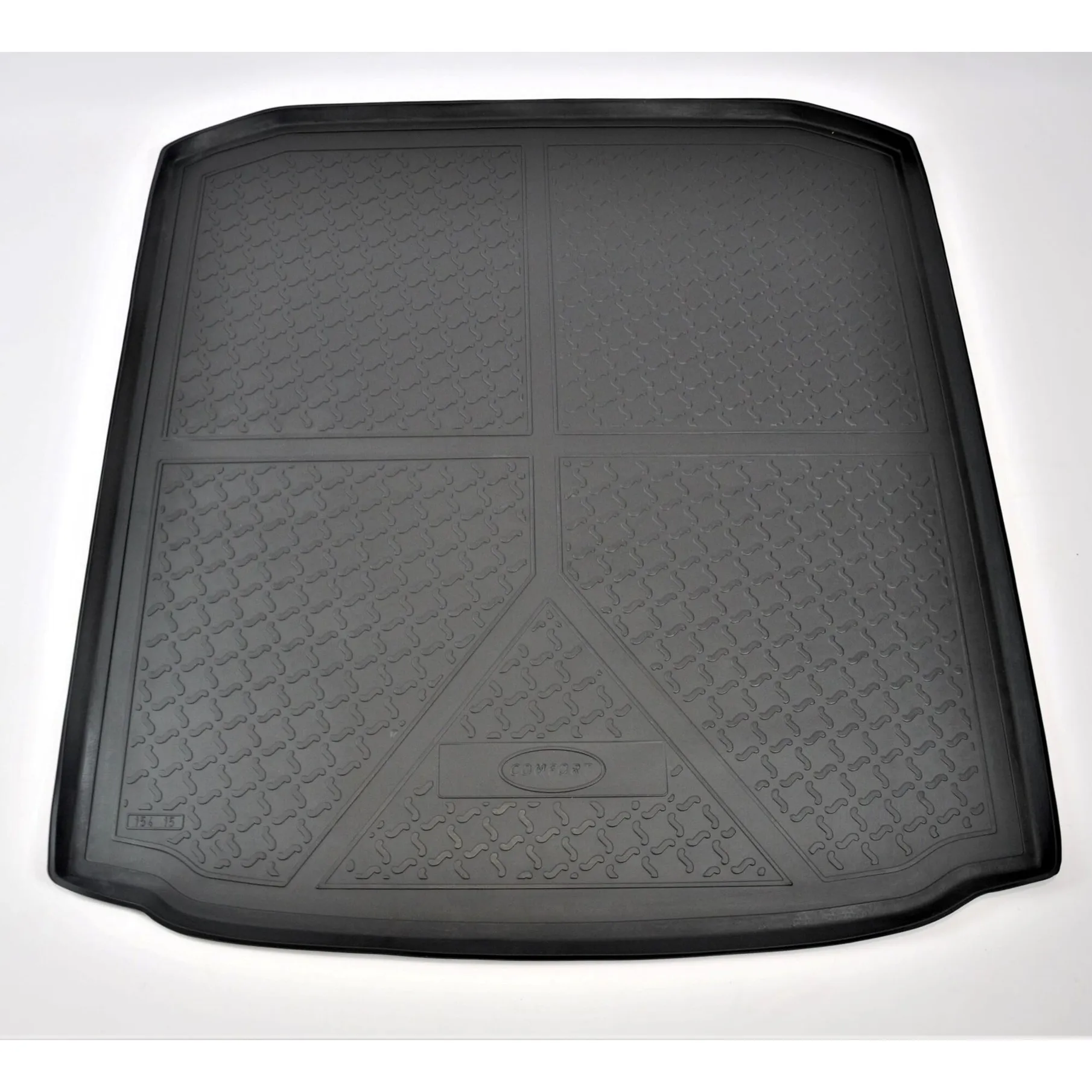 Коврик в багажник Skoda Octavia III (A7) 2012-2020 лифтбек полиуретан чёрный COMFORT 45.03.505.VPL