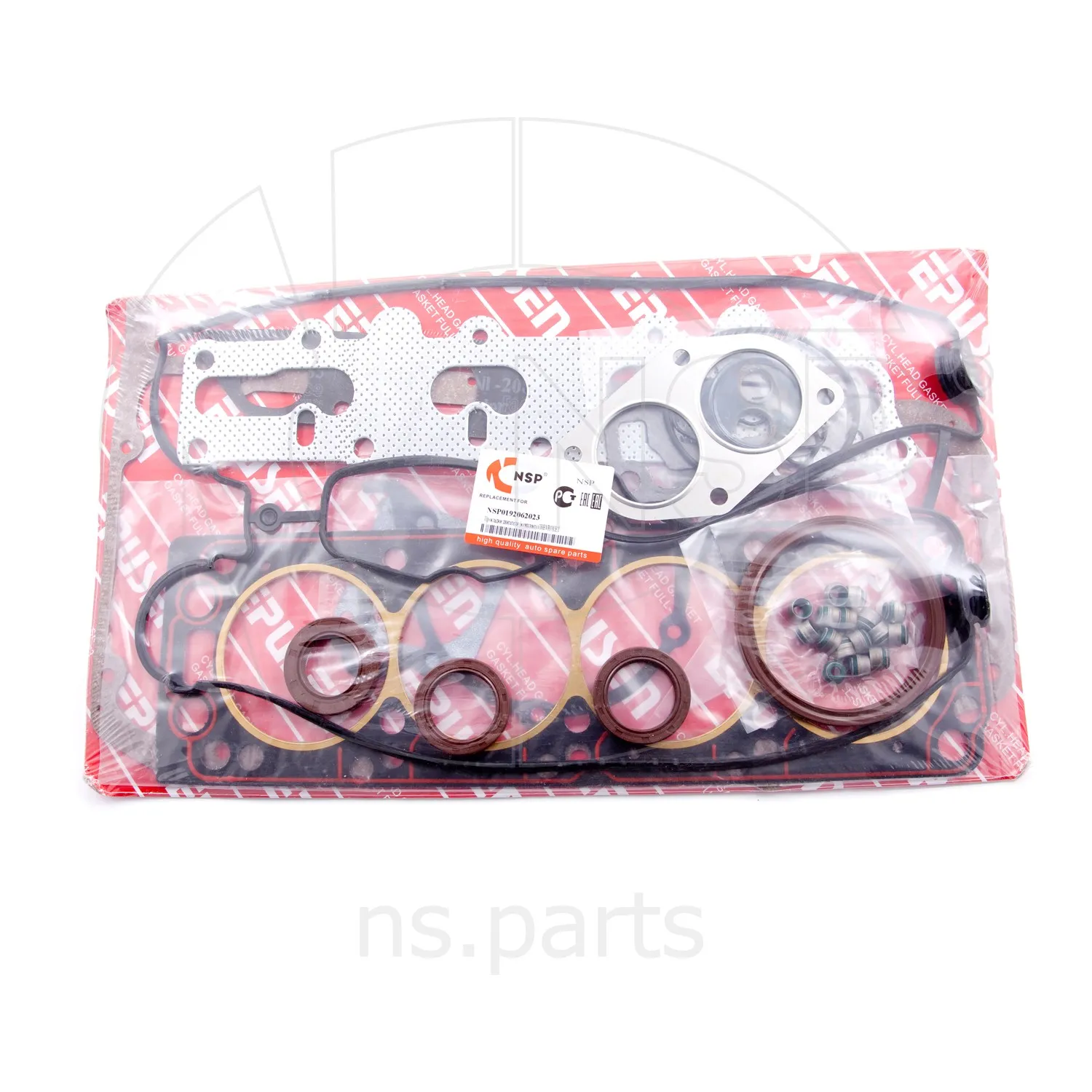 Прокладки двигателя (комплект) CHEVROLET Leganza NSP NSP0192062023