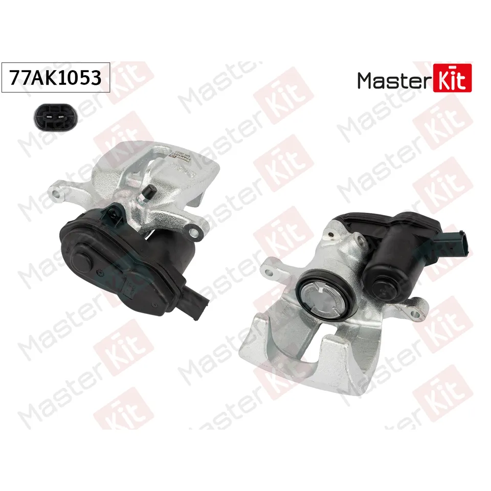 Тормозной суппорт зад. прав. Audi A4 (8K2, B8) 2007 - 2015 MASTERKIT 77AK1053