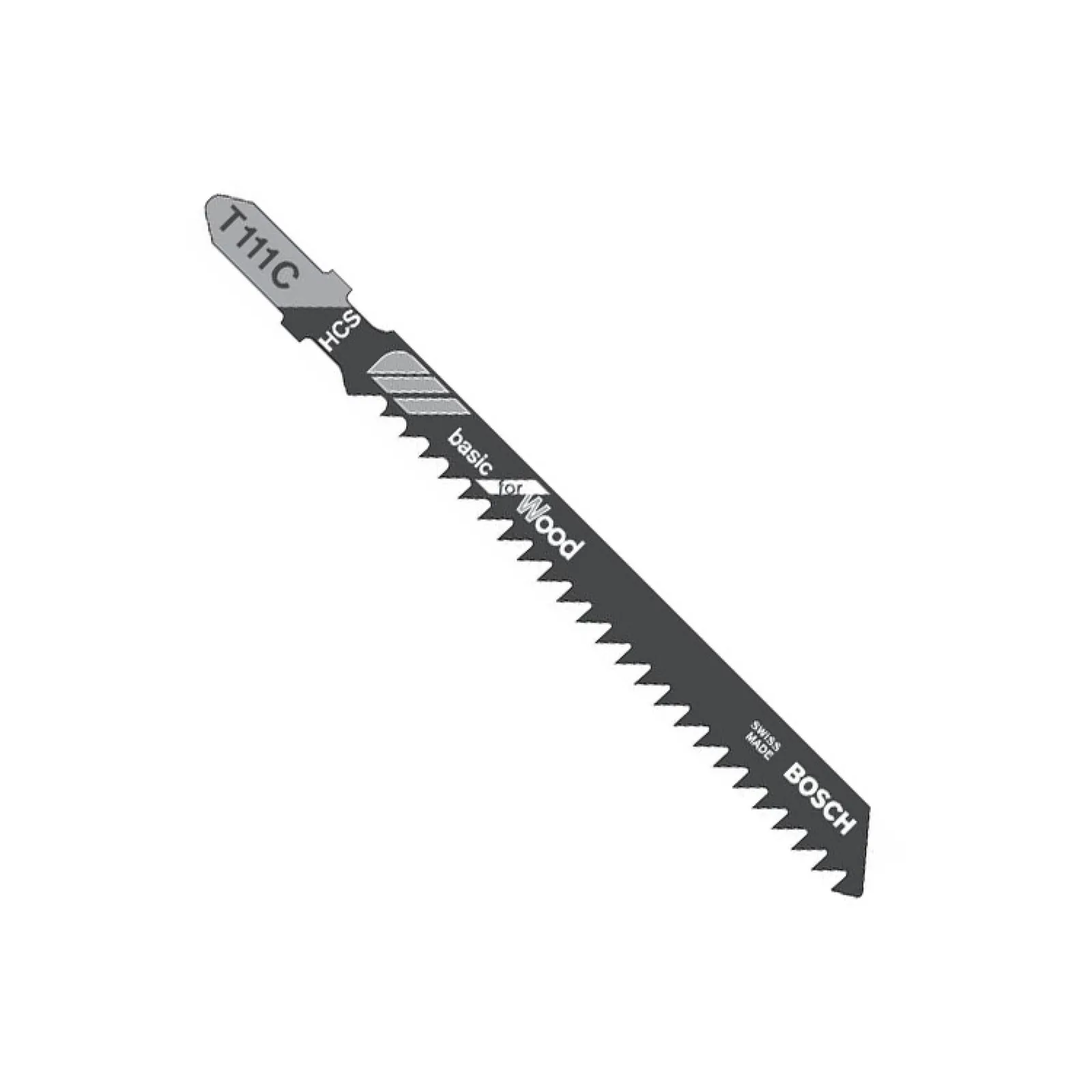Лобзиковые пилки 3 T 111 С Basic for Wood, HCS BOSCH 2608630808