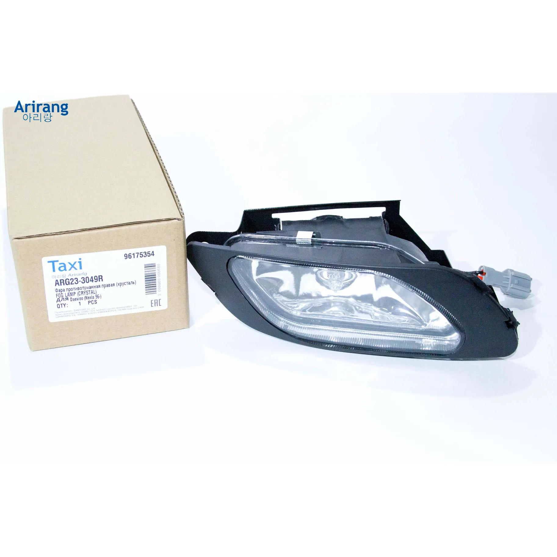 Фара противотуманная правая (хрусталь) Daewoo (Nexia 96-) ARIRANG ARG233049RTAXI