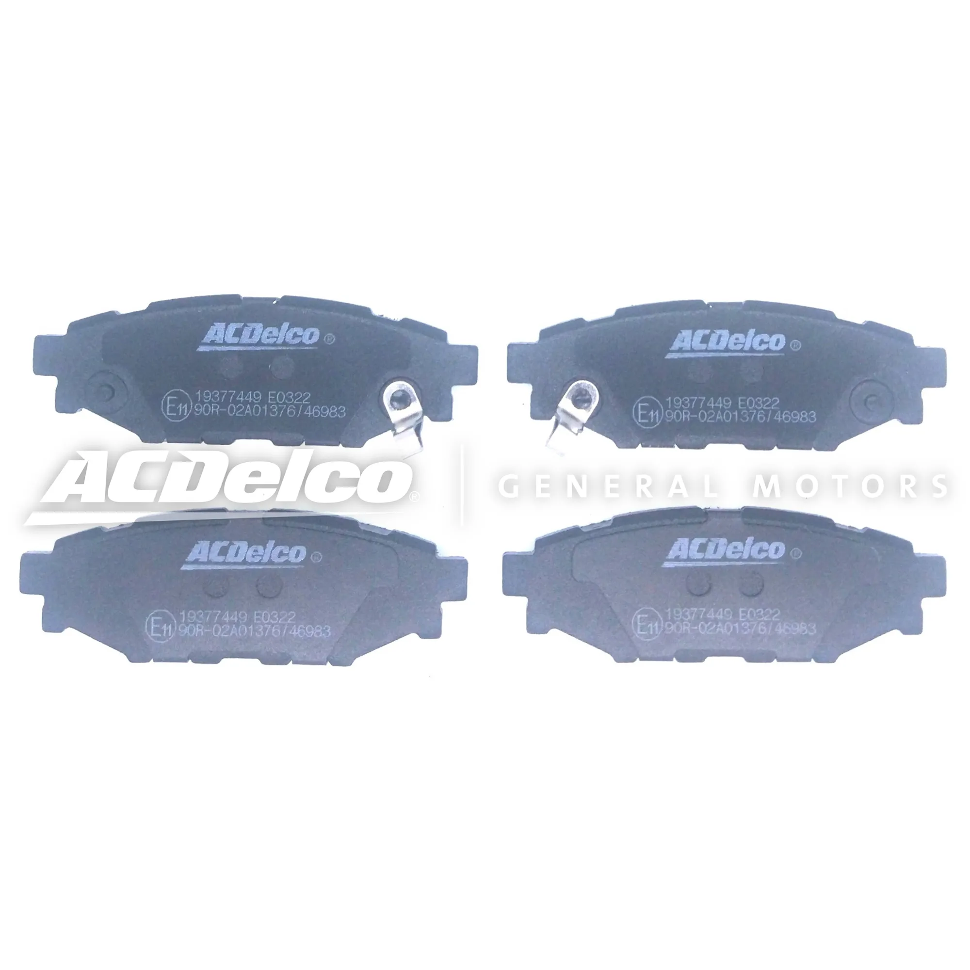 Колодки задние дисковые Subaru FORESTER / LEGACY / IMPREZA / XV ACDelco 19377449