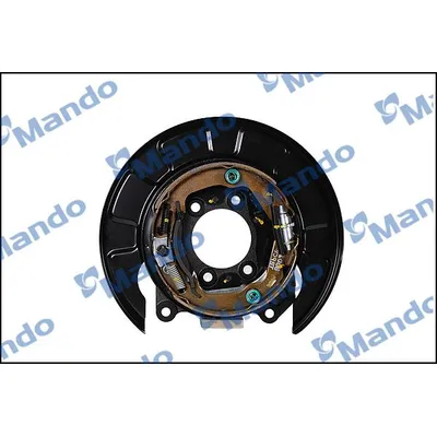 Колодки барабанные ручника в сборе со щитом L HYUNDAI GETZ MANDO EX583101C810