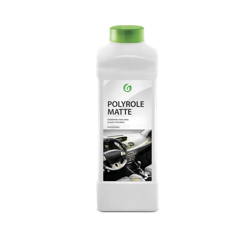 Полироль-очиститель пластика Polyrole Matte матовый, ваниль, 500 мл триггер GRASS 110267