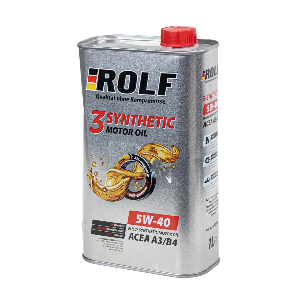 Масло моторное ROLF Ultra 5W-40 синтетическое 1 л УЦЕНКА! 322937-N3