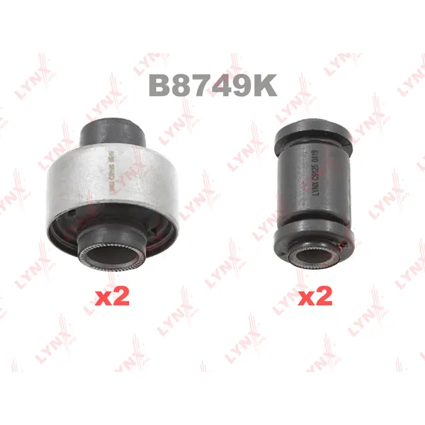 Комплект сайлентблоков LYNXauto B8749K
