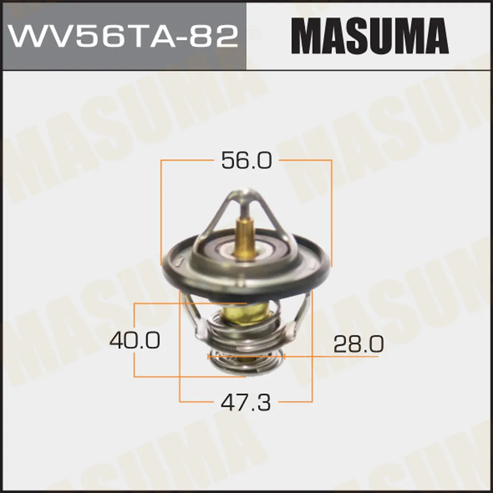 Термостат TOYOTA ALLEX MASUMA WV56TA-82