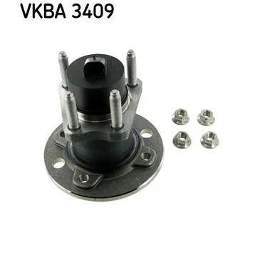 Подшипник задн.ступ.[ступица/4отв.] SKF VKBA3409