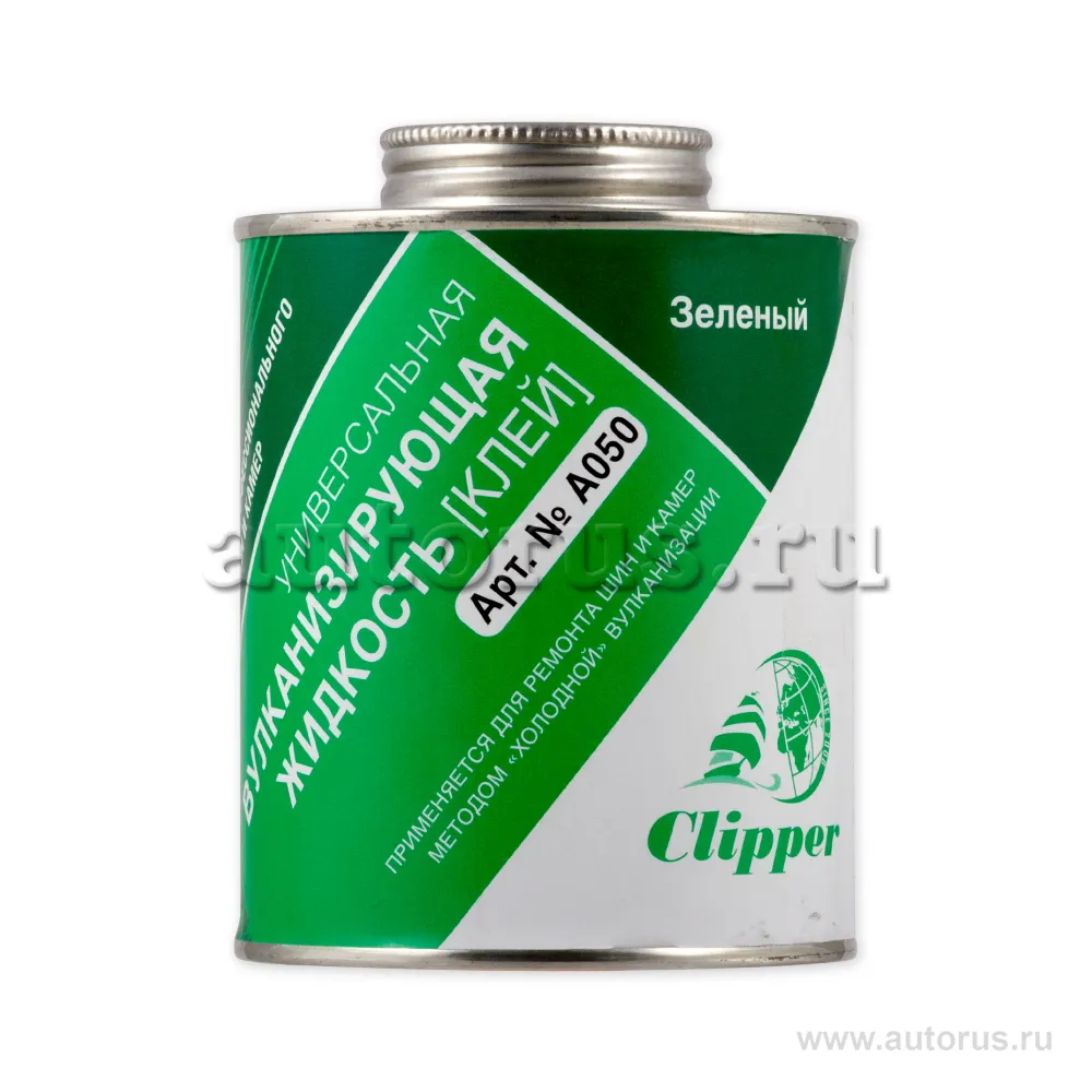 Клей шиномонтажный, зеленый 500 мл CLIPPER A050