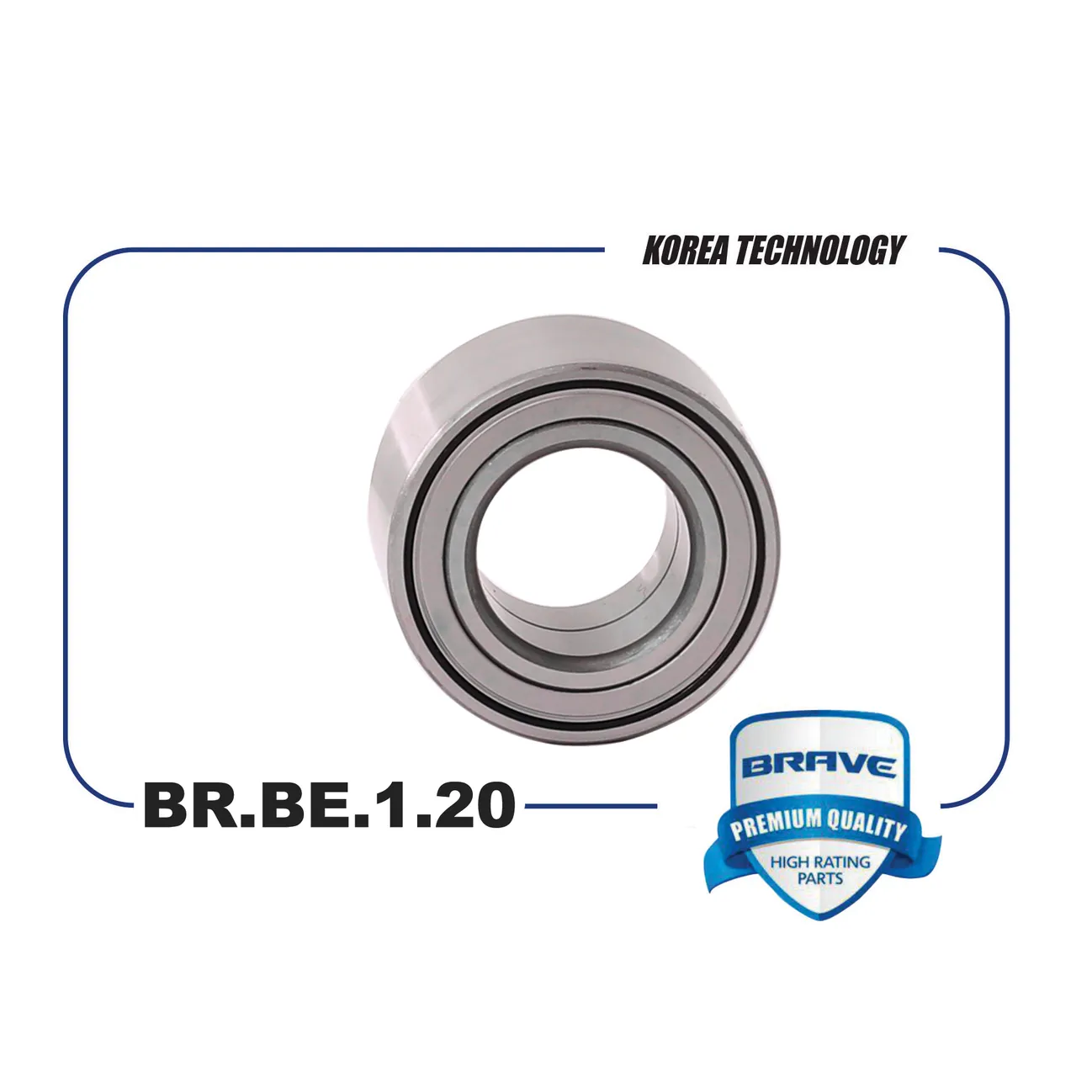 Подшипник передней ступицы VAG Golf, Octavia 40X74X40 BRAVE BRBE120