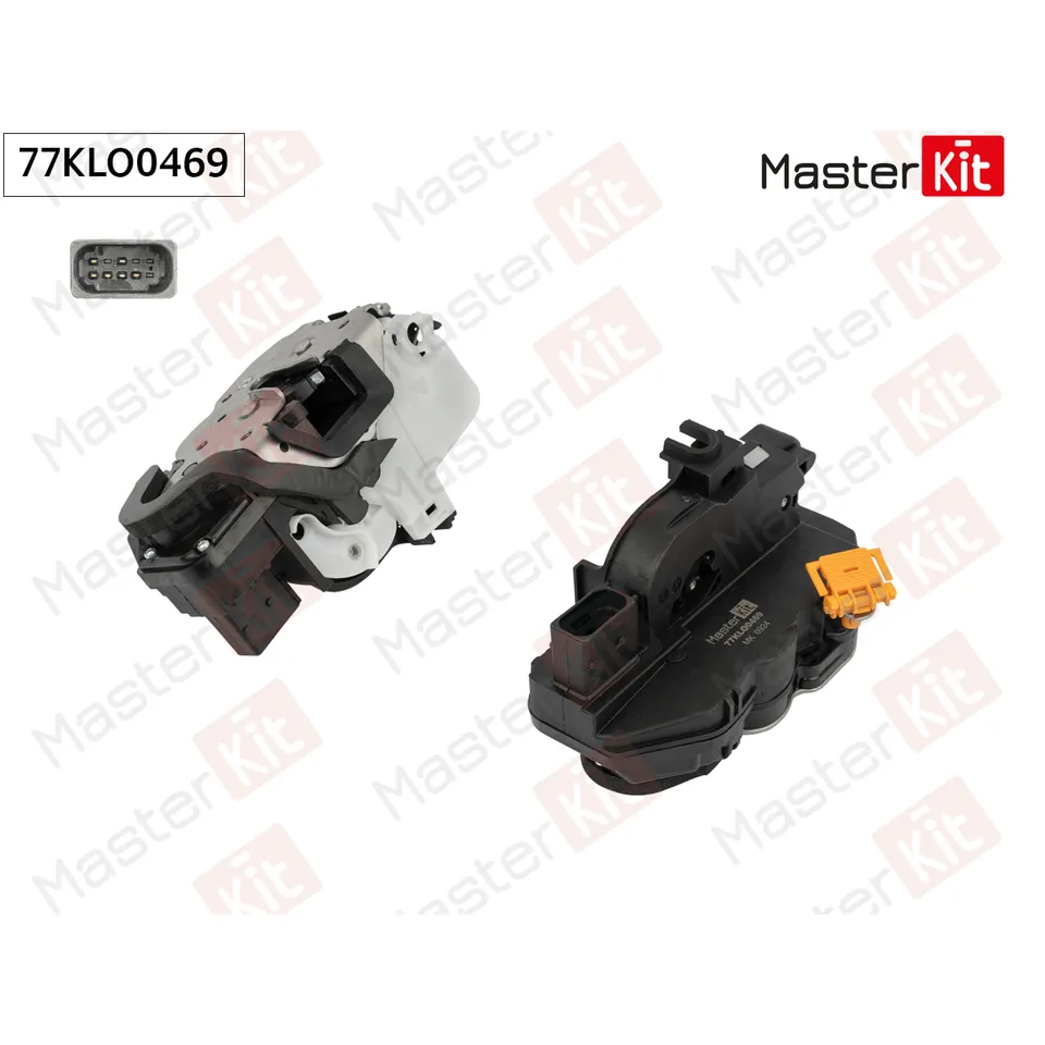 Замок двери перед. прав. CHEVROLET CRUZE (J300)/AVEO (T300) 2009 - MASTERKIT 77KLO0469
