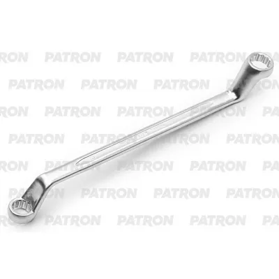 Ключ накидной изогнутый на 75 градусов, 10х12 мм PATRON P-7591012