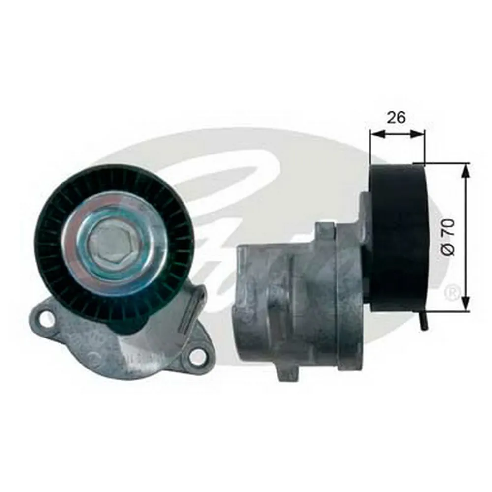 Натяжитель ремня приводного OPEL ASTRA/ZAFIRA/SAAB 9-5 2.0D 08-