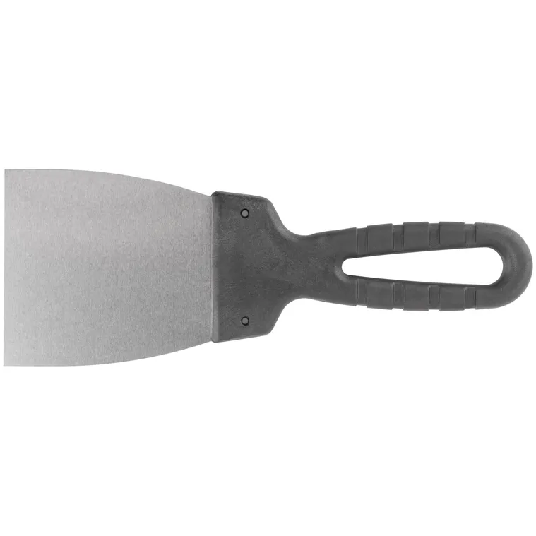 Шпатель фасадный нержавеющий  80 мм KУРС 06486