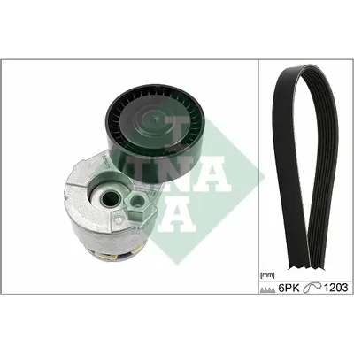 Ремень поликлиновый 6PK1203  ролик 534026910
