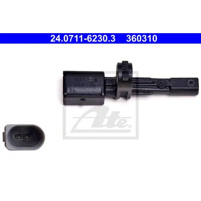 Датчик abs зад vw caddy 1.2-2.0idtdisditsi 04 ATE 24.0711-6230.3