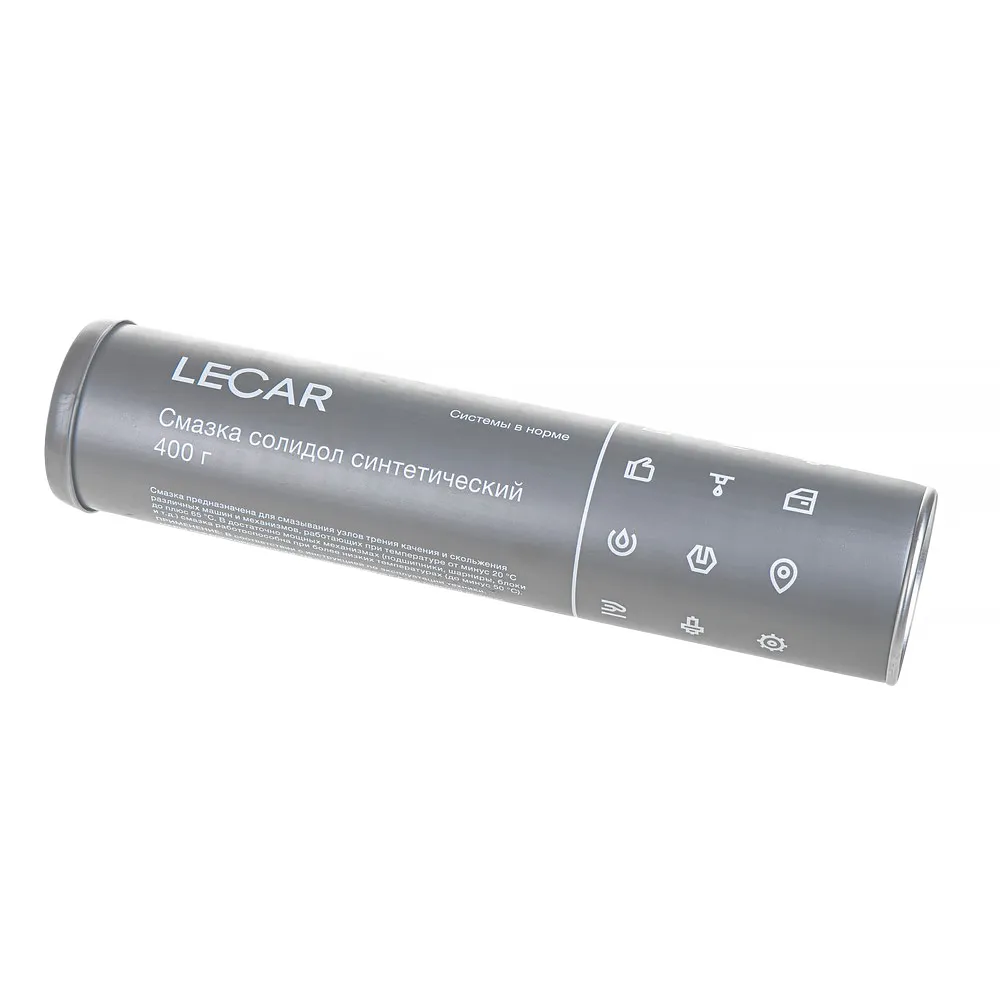 Смазка Солидол синтетический 400 гр. (картуш) LECAR LECAR000020610