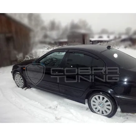 Дефлектора окон BMW 3 Sd (E46) 1998-2005 деф.окон Cobra tuning b21298