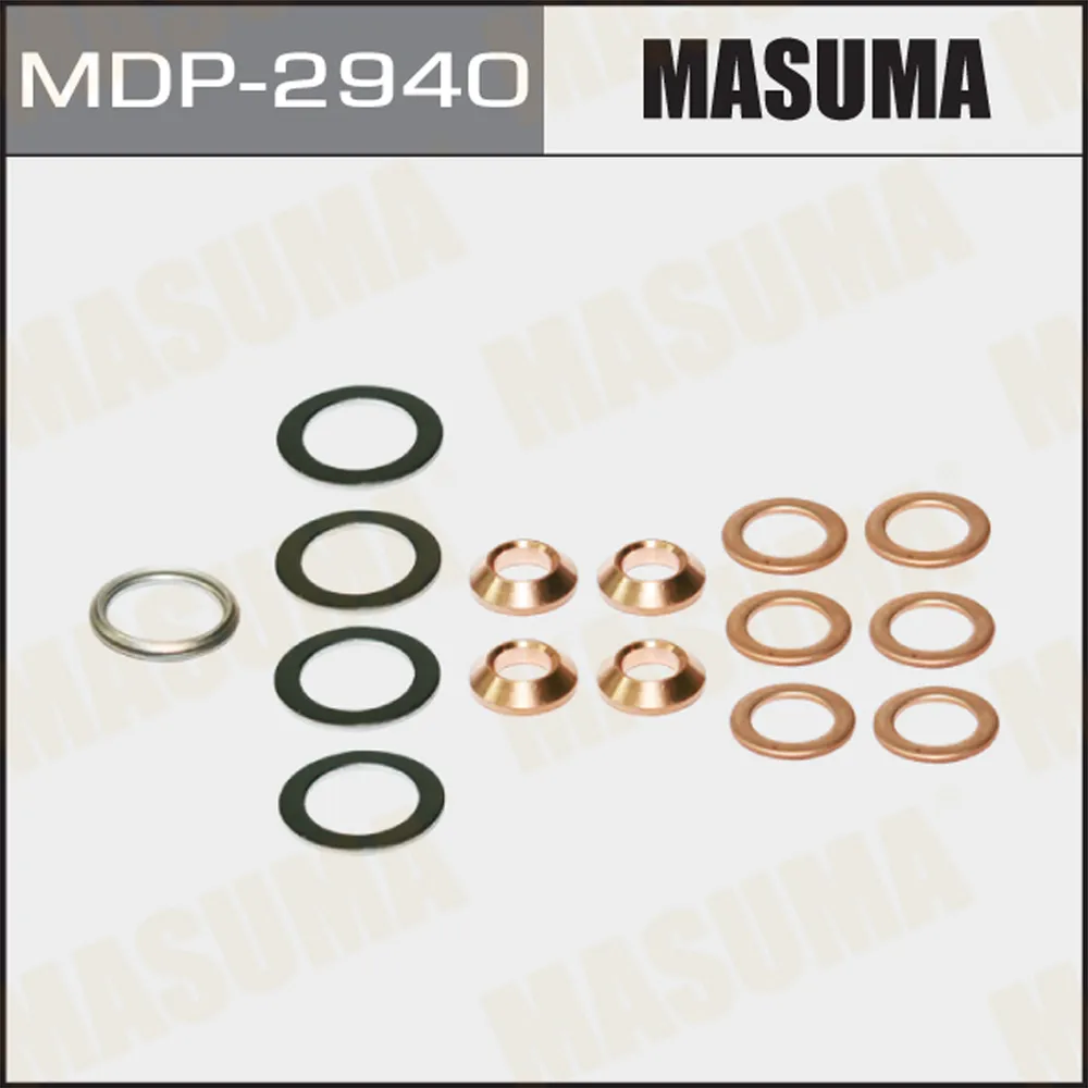 Шайбы для форсунок набор комплект для двигателя MMC 4D32 MASUMA MDP-2940