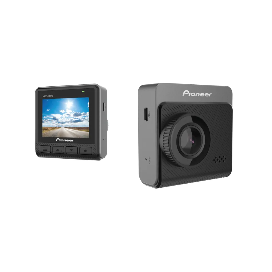 Видеорегистратор автомобильный, PIONEER, Full HD, экран 2, обзор 132°, G-сенсор VREC-130RS