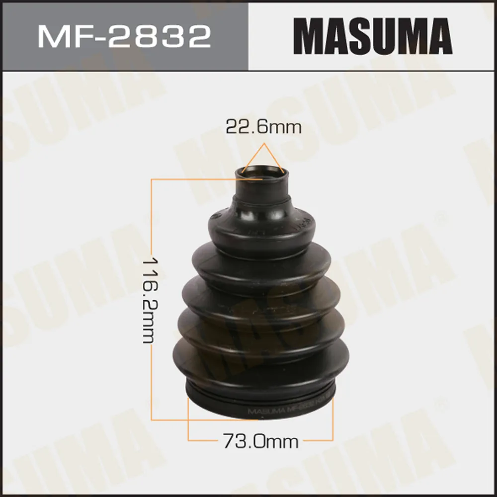 Пыльник ШРУСа (пластик) + спецхомут MASUMA MF2832
