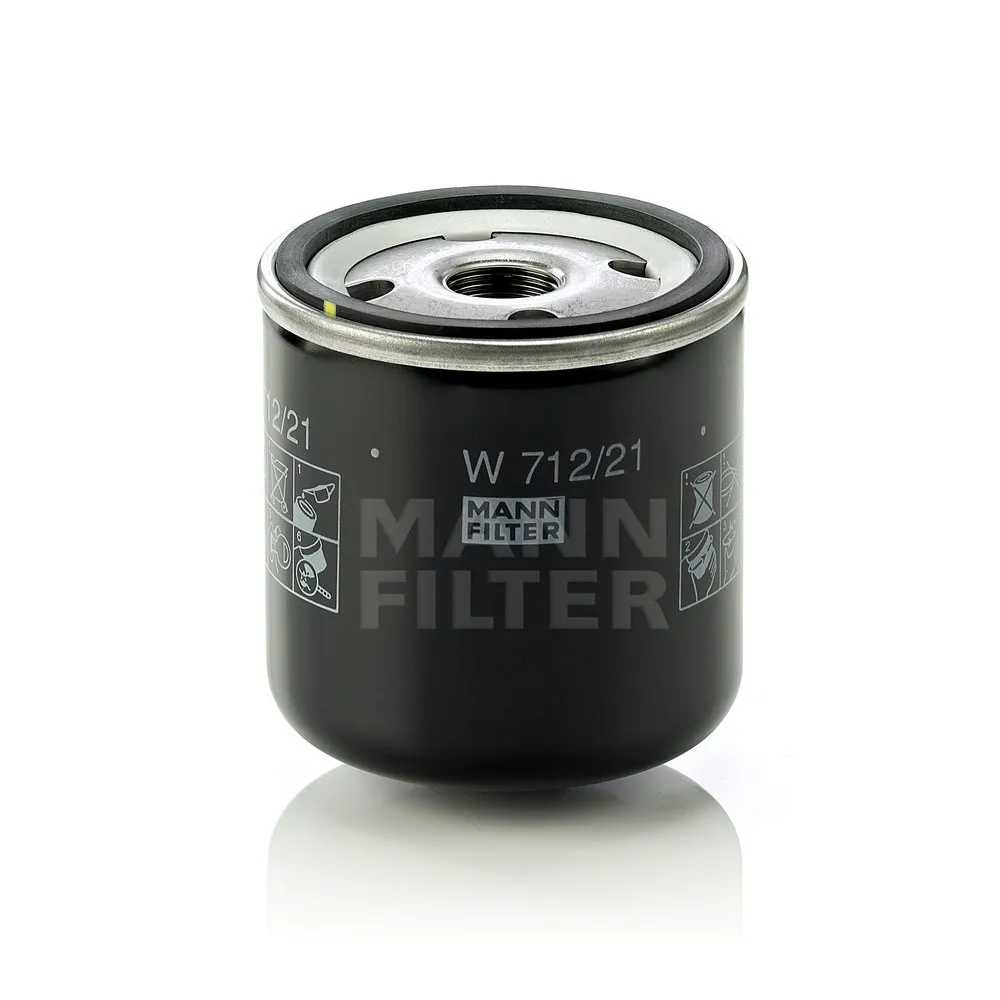 Фильтр масляный MANN-FILTER W 712/21