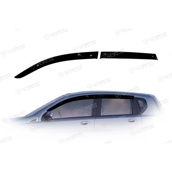 Дефлектора на окна Chevrolet Aveo I Hb 5d 2003-2011EuroStandard деф.окон Cobra Tuning CE30103