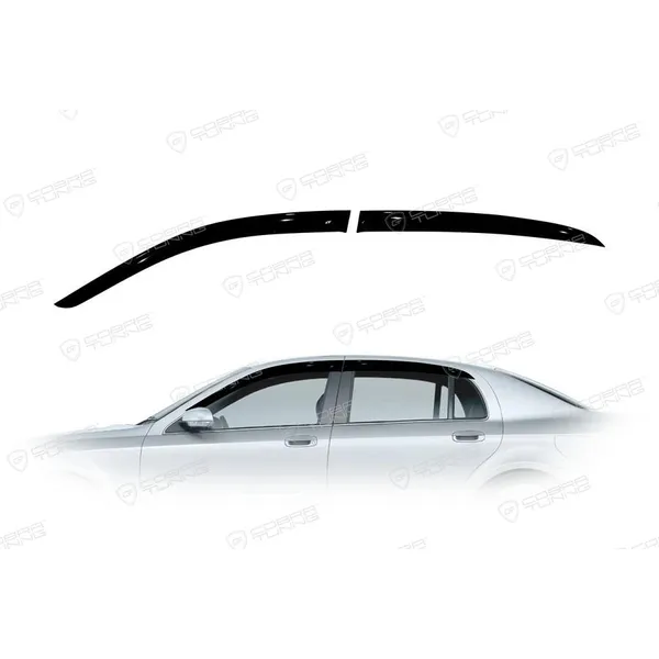 Дефлектора на окна Brilliance M2 2006-2010,2010 деф.окон Cobra Tuning B30106