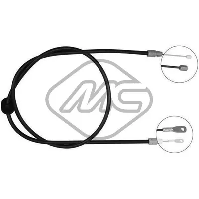Трос ручника MER CLASSE M LWB ML320-230-430-500-270/400CDI ANT. пер Metalcaucho 80981