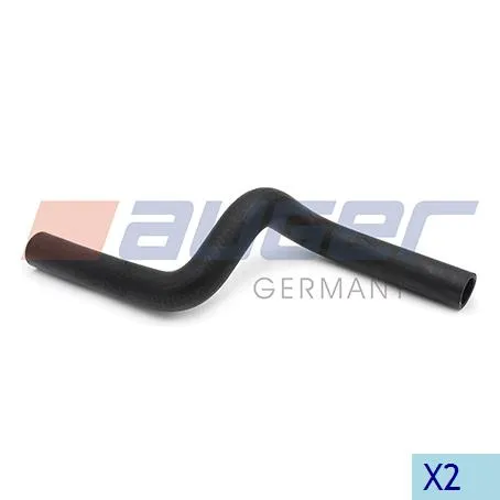 Патрубок отопителя MAN 22x22x450 AUGER 80480