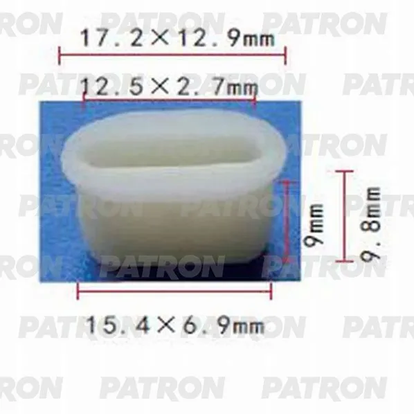 Фиксатор пластиковый GM применяемость: 6 или 8- размер шурупа PATRON P370747