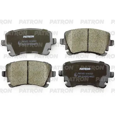 Колодки тормозные дисковые AUDI: A4 03-04, A4 05-, A4 Avant 03-04, A4 Avant 0 PATRON PBP1655