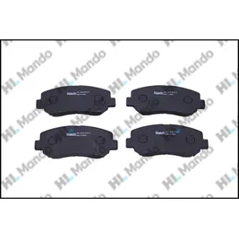 Колодки передние MAZDA (CHANGAN) MANDO MPA16