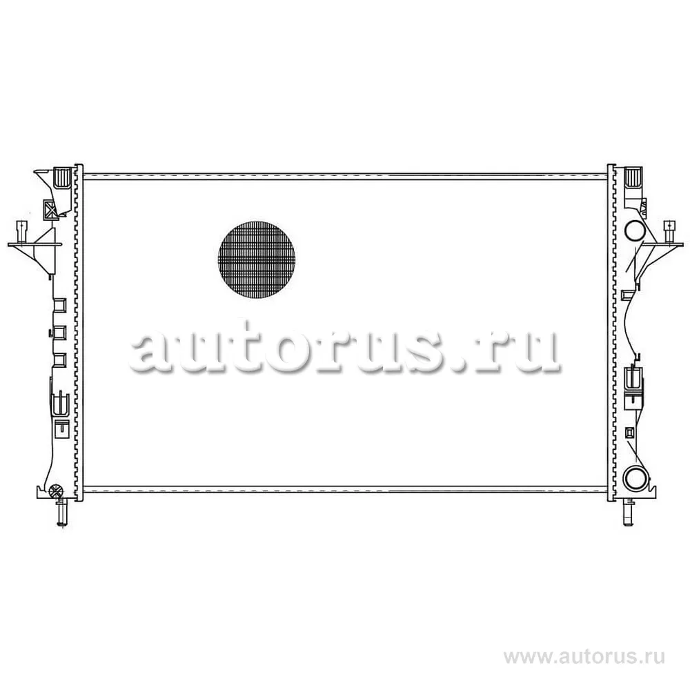 Радиатор охл. для а/м Renault Laguna (01-) LUZAR LRc 0964
