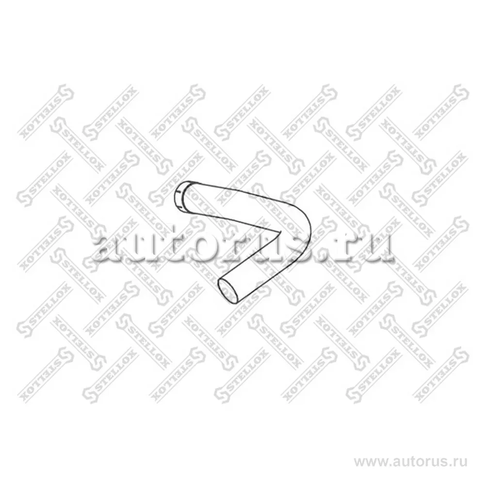 Труба глушителя 2-изг.DAF 95XF STELLOX 8203753_SX