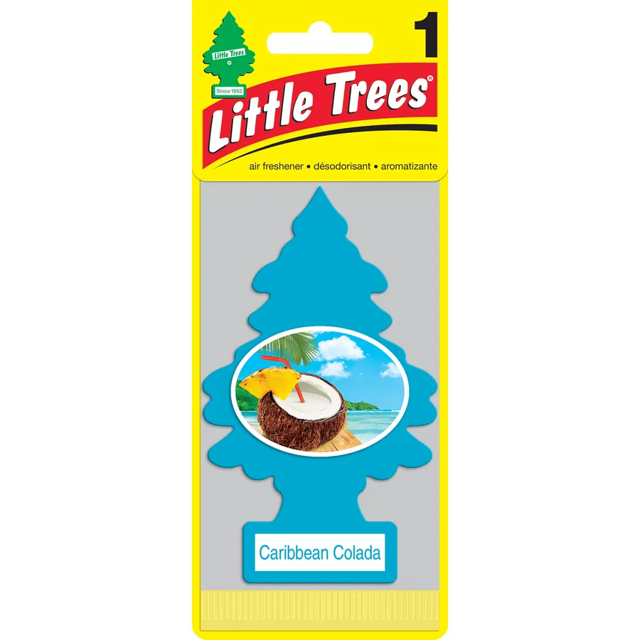 Ароматизатор елочка Карибский коктейль Car-Freshner U1P-10324-RUSS
