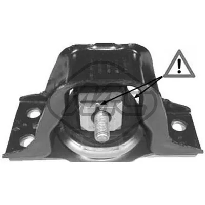 Подушка двигателя REN MODUS/CLIO III 1.5D/2.0 04- R METALCAUCHO 05142