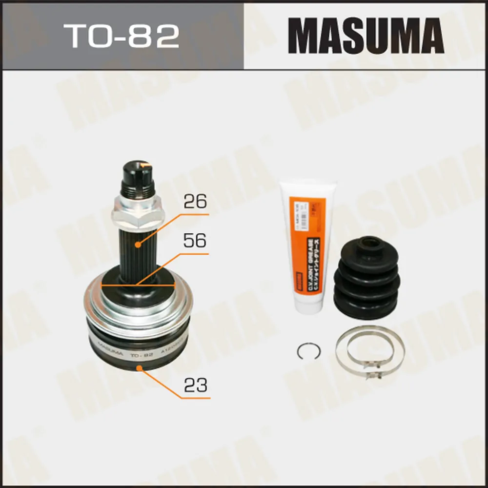 ШРУС TOYOTA AQUA MASUMA TO-82