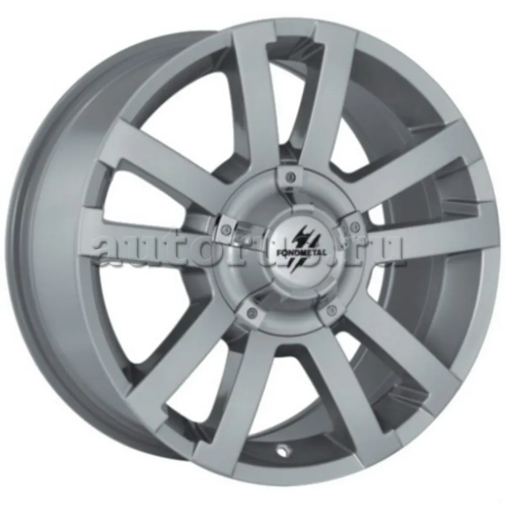 Диск литой R17 8J 5x114.3/67.2 ET35 FONDMETAL 77001 Silver 770018017355114ZGA0