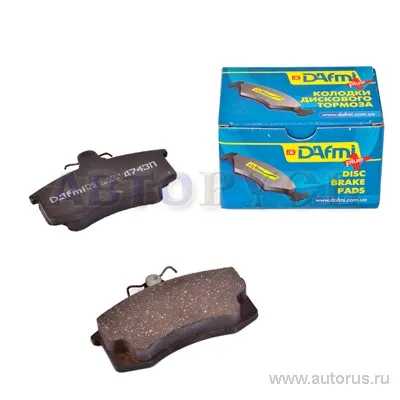 Колодки передние ВАЗ 08-09, DAFMI D743SM