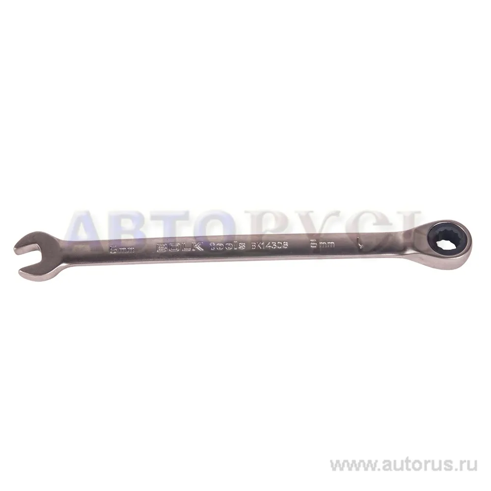 Ключ комбинированный, 6 мм, трещоточный BOLK BK14306