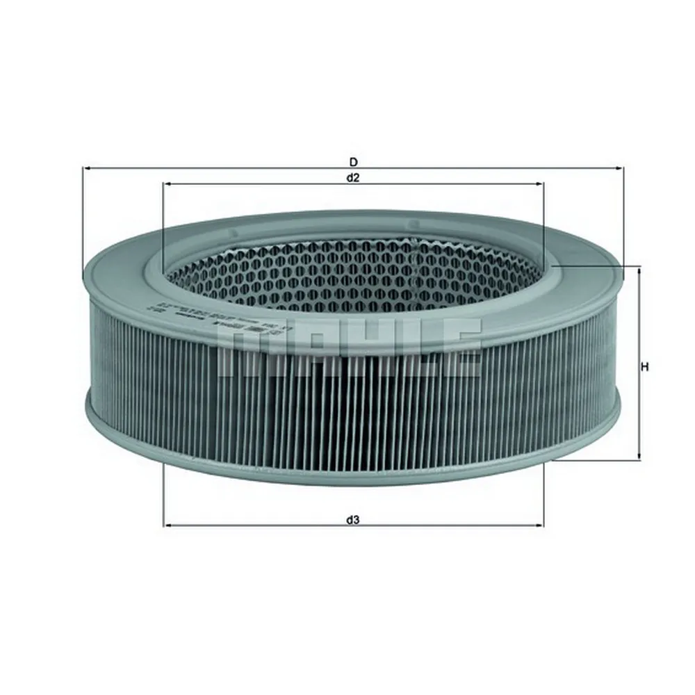 Фильтр воздушный MB W123 2.0D-3.0D 79-85 KNECHT/MAHLE LX264