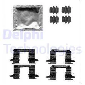 Комплект монтажный дисковых тормозных колодок