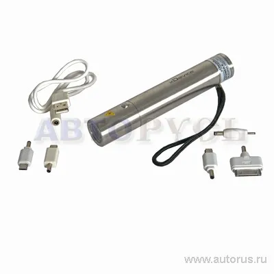 Зарядное устройство, АКБ xDEVICE X-Power 6, 2600mAh, с фонарем, для мобильных устройств