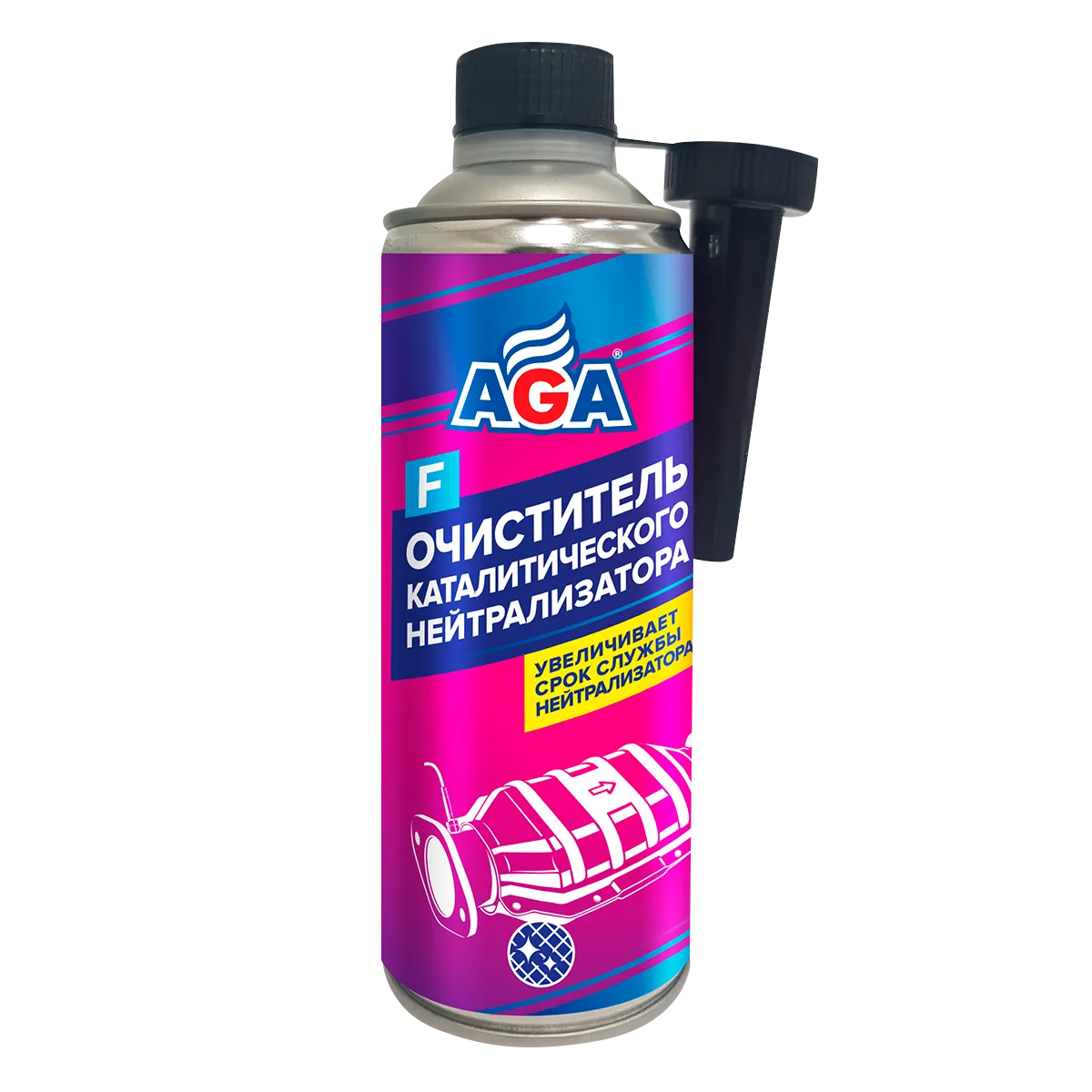 Очиститель каталитического нейтрализатора F7 335 мл AGA AGA807F AGA AGA807F