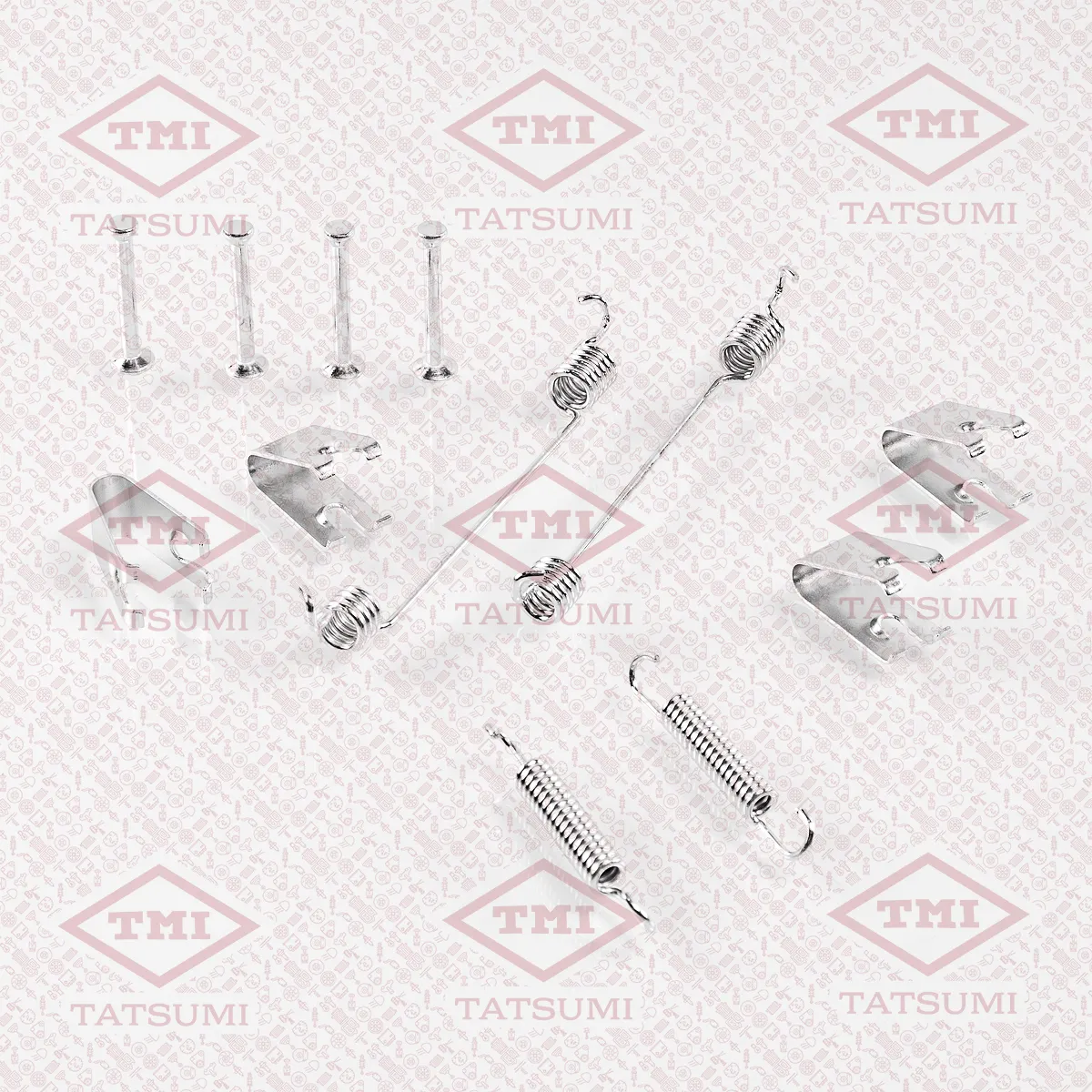Ремкомплект пружин для задних барабанных колодок TATSUMI TCG1327