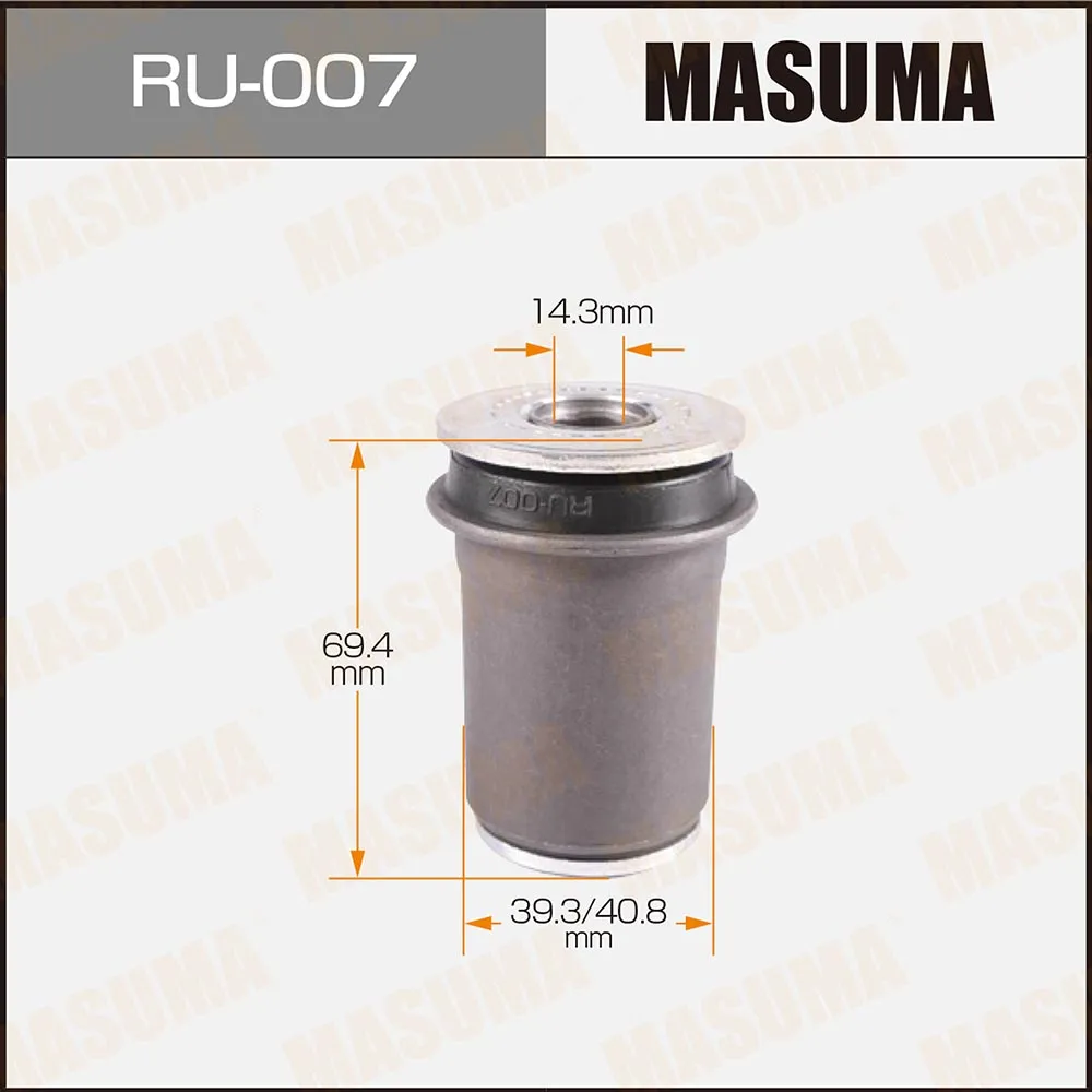 Сайлентблок TOYOTA TOWNACE (CR2#/CM3#) перед. нижн. MASUMA RU007