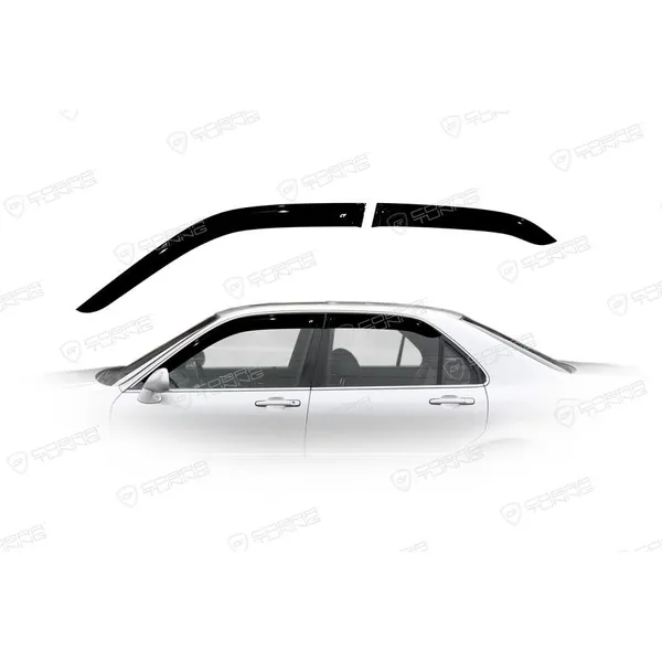 Дефлектора на окна Honda Legend Sd 1996-2004EuroStandard деф.окон Cobra Tuning HE14496