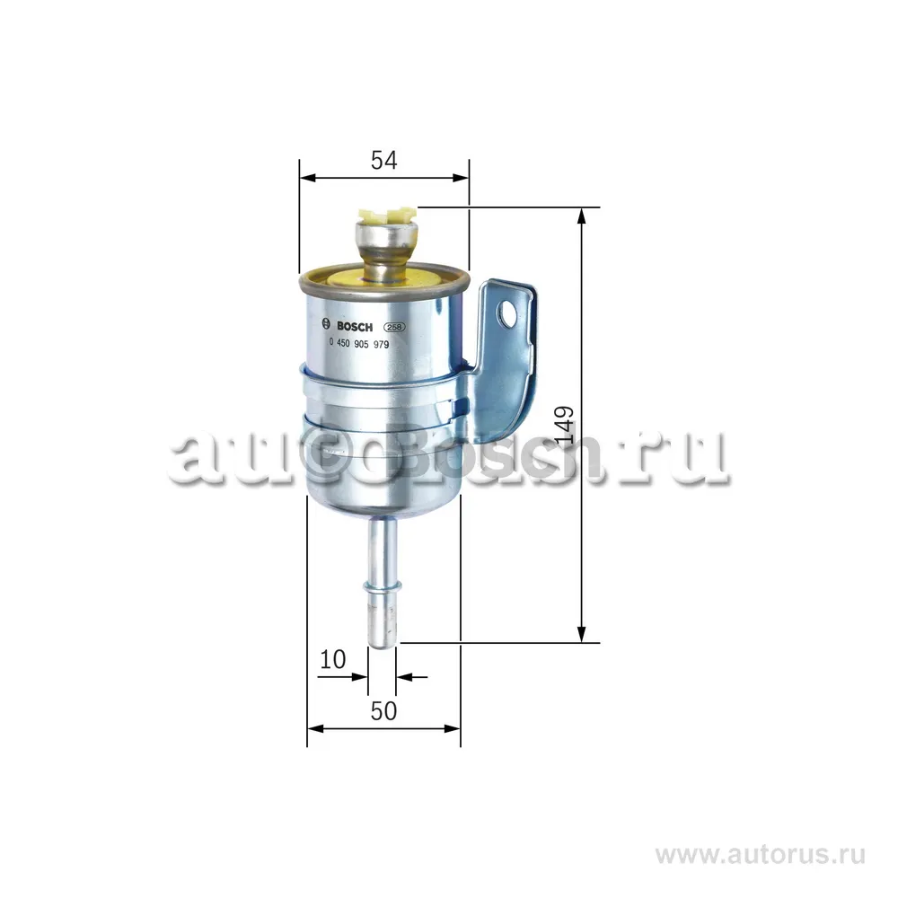 Фильтр топливный Opel Sintra 2.2i 16V 3.0i 24V 96 99 BOSCH 0 450 905 979