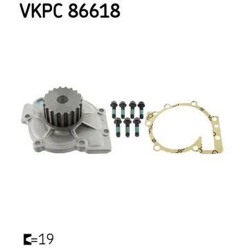 Помпа, водяной насос SKF VKPC 86618